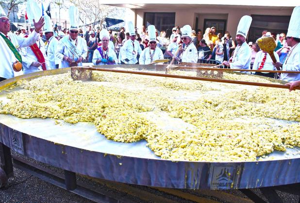 The 5,038 eggs were almost cooked.